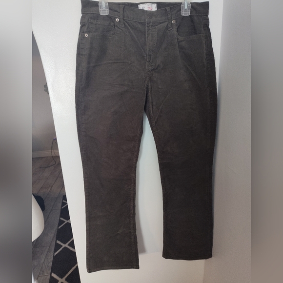 Gap baby boot mid rise corduroy pants size 31/12r #290 - Picture 1 of 3